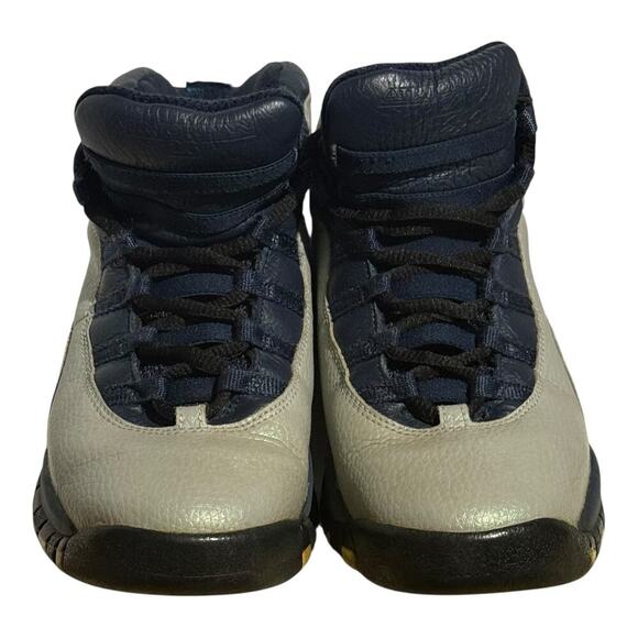 Nike Air Jordan 10 Retro Rio City Pack 2016 Rio GS Size /Women's 8.5 Gray Navy - Picture 4 of 8